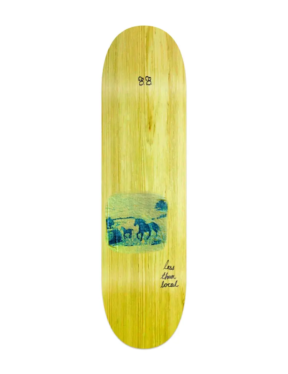 Less Than Local Brian's Horses Yellow Stain