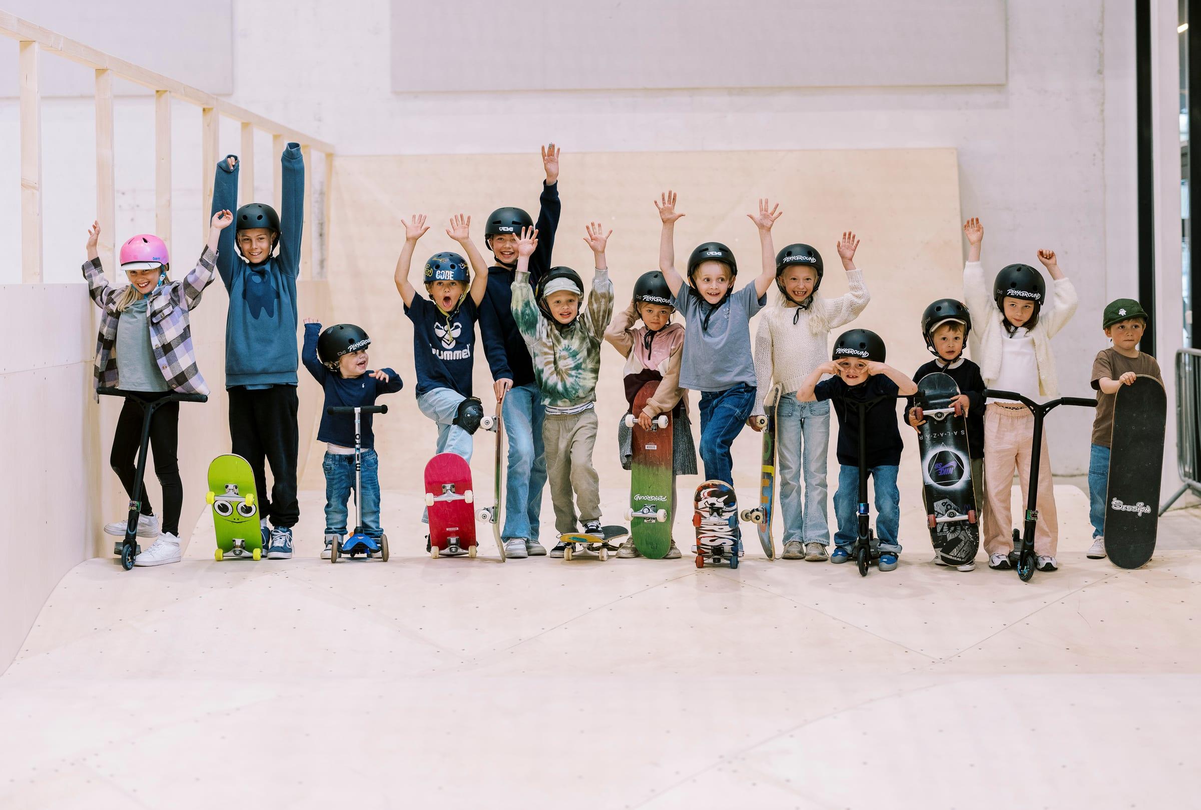 Children at an after-school program at Playground